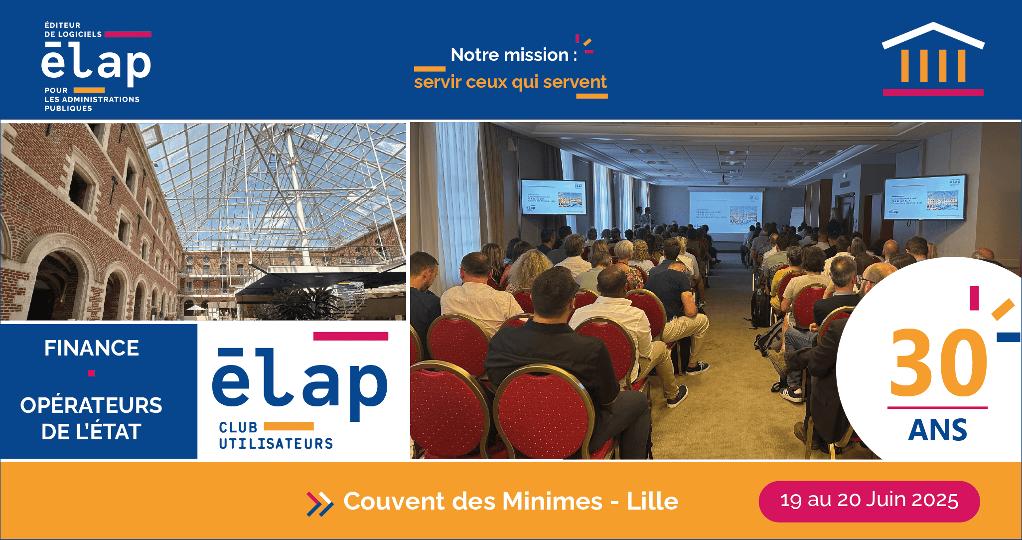 Club Utilisateurs Finance Opérateurs de l'État - 30 ans