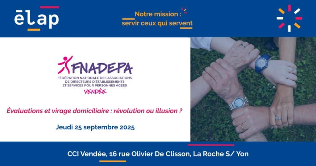 Élap sera présent au Colloque FNADEPA Vendée 2025