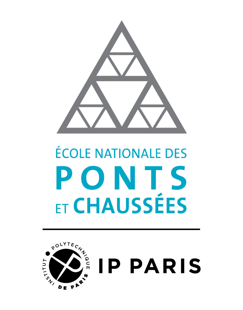 Logo vertical École Nationale des Ponts et Chaussées