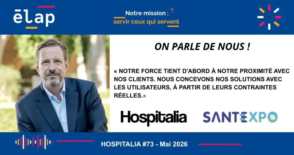 Élap mis à l&rsquo;honneur dans Hospitalia